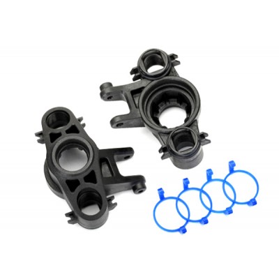 AXLE CARRIERS LEFT AND RIGHT FOR E-REVO VXL - TRAXXAS 8635